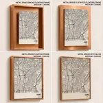 Strip below poster white map of Cairo