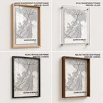 Strip below poster white map of Ecatepec De Morelos
