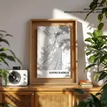 Strip below poster white map of Ecatepec De Morelos