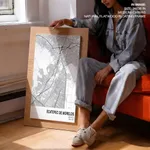 Strip below poster white map of Ecatepec De Morelos