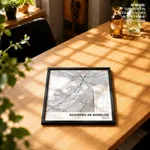 Strip below poster white map of Ecatepec De Morelos