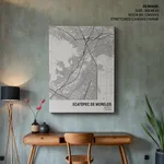Strip below poster white map of Ecatepec De Morelos