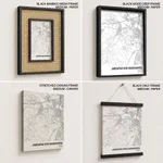 Strip below poster white map of Jaboatao Dos Guararapes
