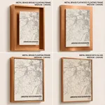 Strip below poster white map of Jaboatao Dos Guararapes