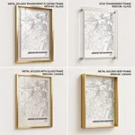 Strip below poster white map of Jaboatao Dos Guararapes