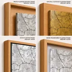 Strip below poster white map of Kajang