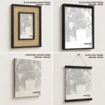 Strip below poster white map of Khartoum