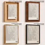 Strip below poster white map of Kochi