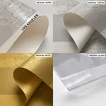 Strip below poster white map of Los Angeles