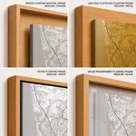 Strip below poster white map of Mangalore