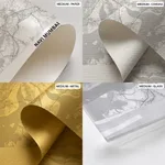 Strip below poster white map of Navi Mumbai