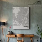 Strip below poster white map of Omdurman