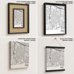 Strip below poster white map of Osasco