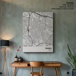 Strip below poster white map of Osasco