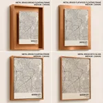 Strip below poster white map of Quezon City