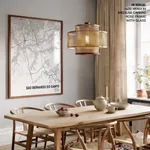 Strip below poster white map of Sao Bernardo Do Campo