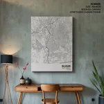 Strip below poster white map of Siliguri