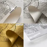 Strip below poster white map of Subang Jaya