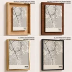 Strip below poster white map of Taguig