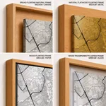 Strip below poster white map of Taguig