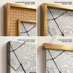Strip below poster white map of Taguig