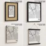 Strip below poster white map of Taguig