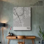 Strip below poster white map of Taguig