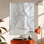Strip below poster white map of Thane