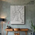 Strip below poster white map of Thane