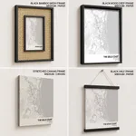 Strip below poster white map of The Gold Coast