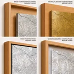 Strip below poster white map of Varanasi