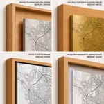 Strip below poster white map of Zapopan
