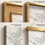 Strip below poster white map of Zapopan