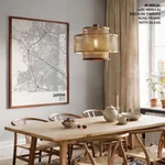 Strip below poster white map of Zapopan