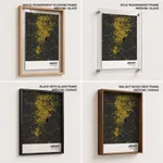 Strip below poster yellow map of Amravati