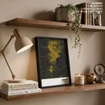Strip below poster yellow map of Amravati