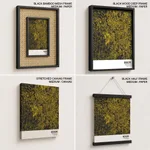 Strip below poster yellow map of Bogor
