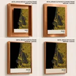 Strip below poster yellow map of Callao