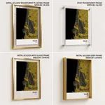 Strip below poster yellow map of Callao