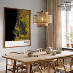 Strip below poster yellow map of Callao
