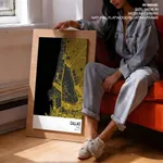 Strip below poster yellow map of Callao