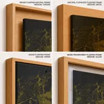 Strip below poster yellow map of Duque De Caxias
