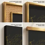 Strip below poster yellow map of Duque De Caxias