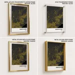 Strip below poster yellow map of Duque De Caxias