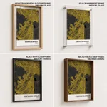 Strip below poster yellow map of Ecatepec De Morelos