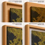 Strip below poster yellow map of Ecatepec De Morelos