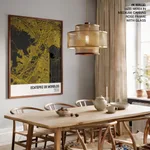 Strip below poster yellow map of Ecatepec De Morelos