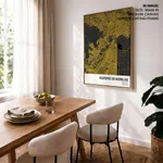 Strip below poster yellow map of Ecatepec De Morelos