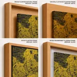 Strip below poster yellow map of Giza