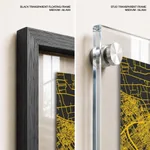Strip below poster yellow map of Giza